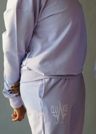 Q-One Women Sweater & Sweatpants (Purple)